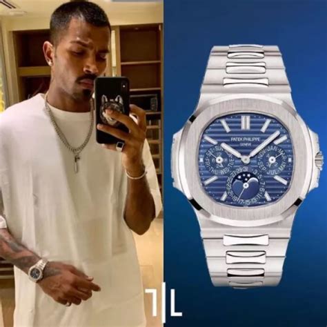 patek philippe watches hardik pandya